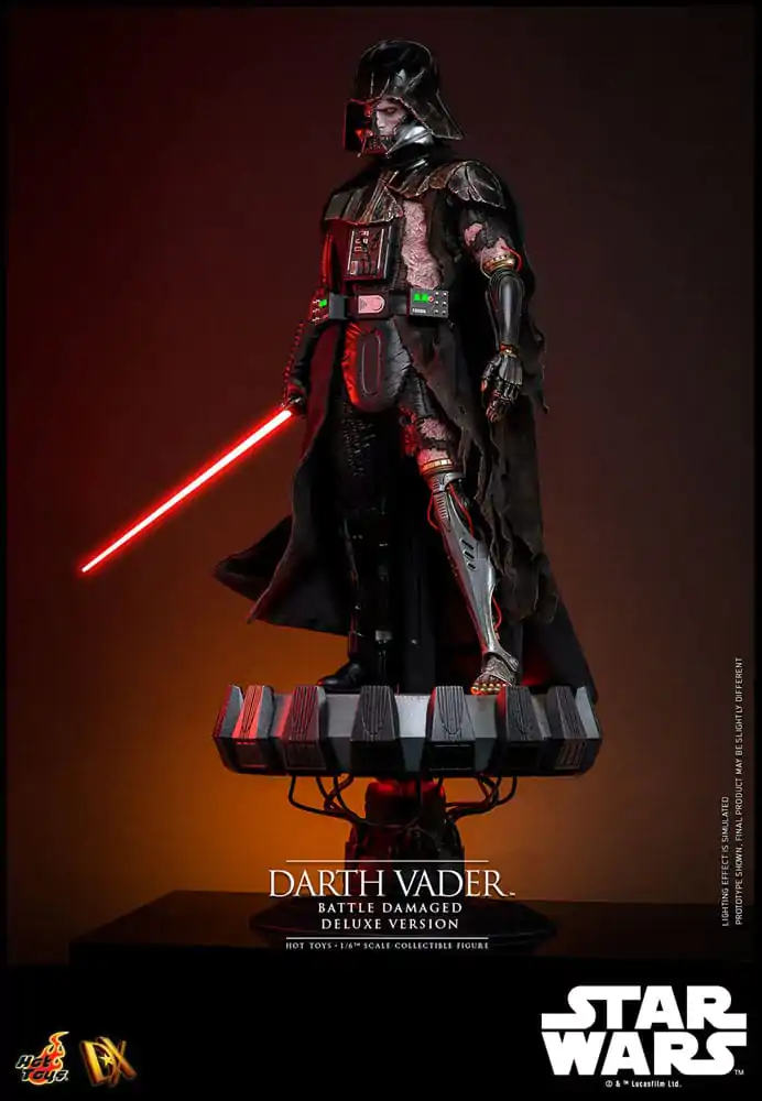 Star Wars akcijska figura 1/6 Darth Vader (Battle Damaged) Deluxe verzija 35 cm fotografija proizvoda