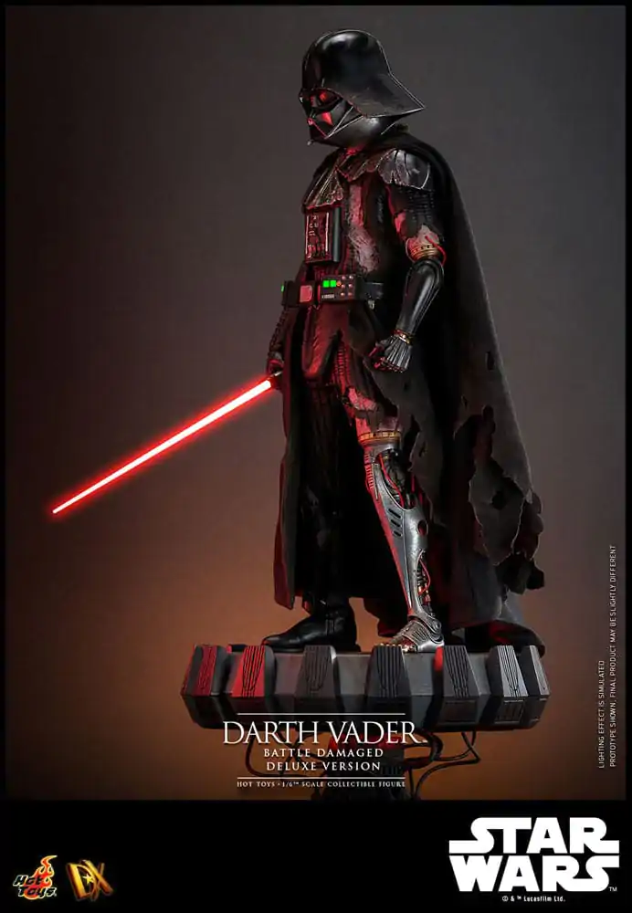 Star Wars akcijska figura 1/6 Darth Vader (Battle Damaged) Deluxe verzija 35 cm fotografija proizvoda