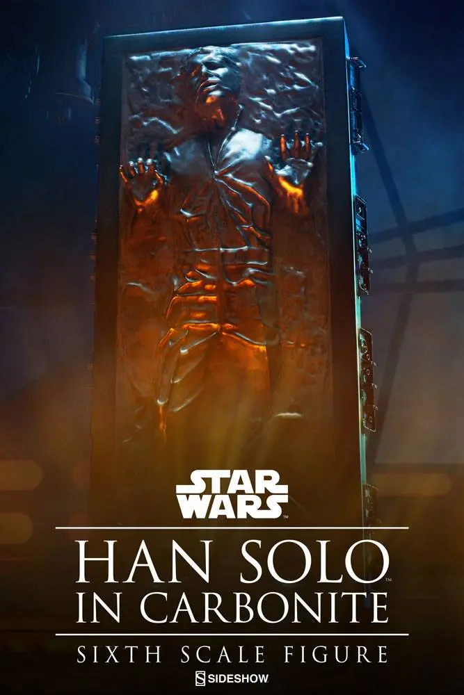 Star Wars akcijska figura 1/6 Han Solo in Carbonite 38 cm fotografija proizvoda