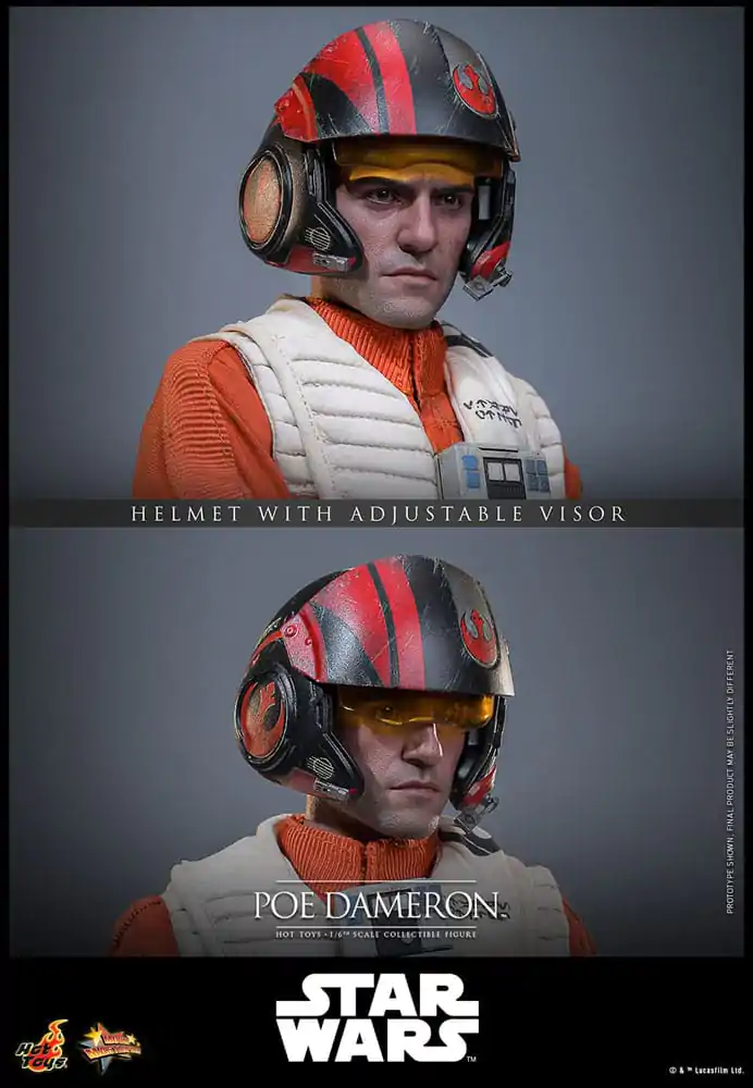 Star Wars Akcijska figura 1/6 Poe Dameron 30 cm fotografija proizvoda