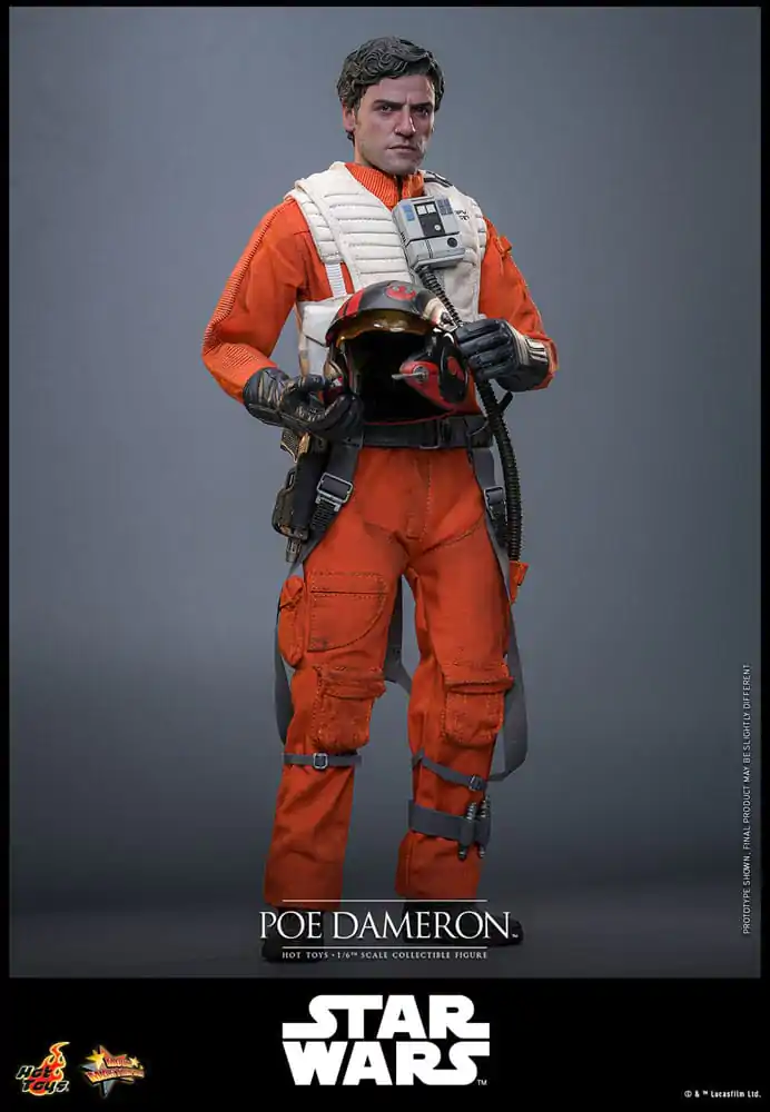 Star Wars Akcijska figura 1/6 Poe Dameron 30 cm fotografija proizvoda