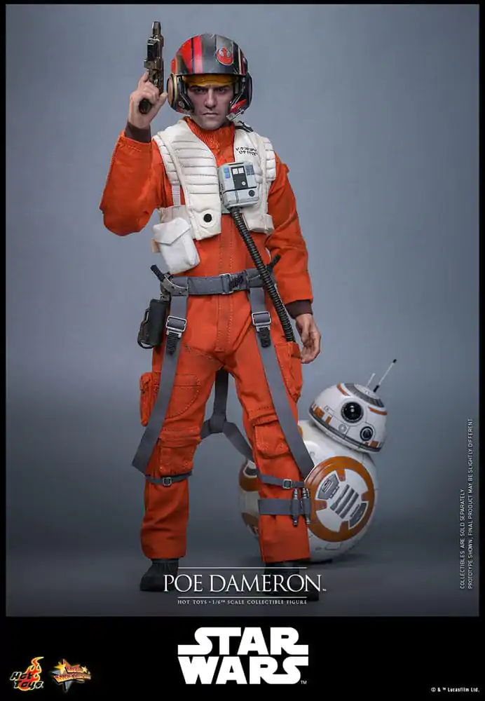 Star Wars Akcijska figura 1/6 Poe Dameron 30 cm fotografija proizvoda