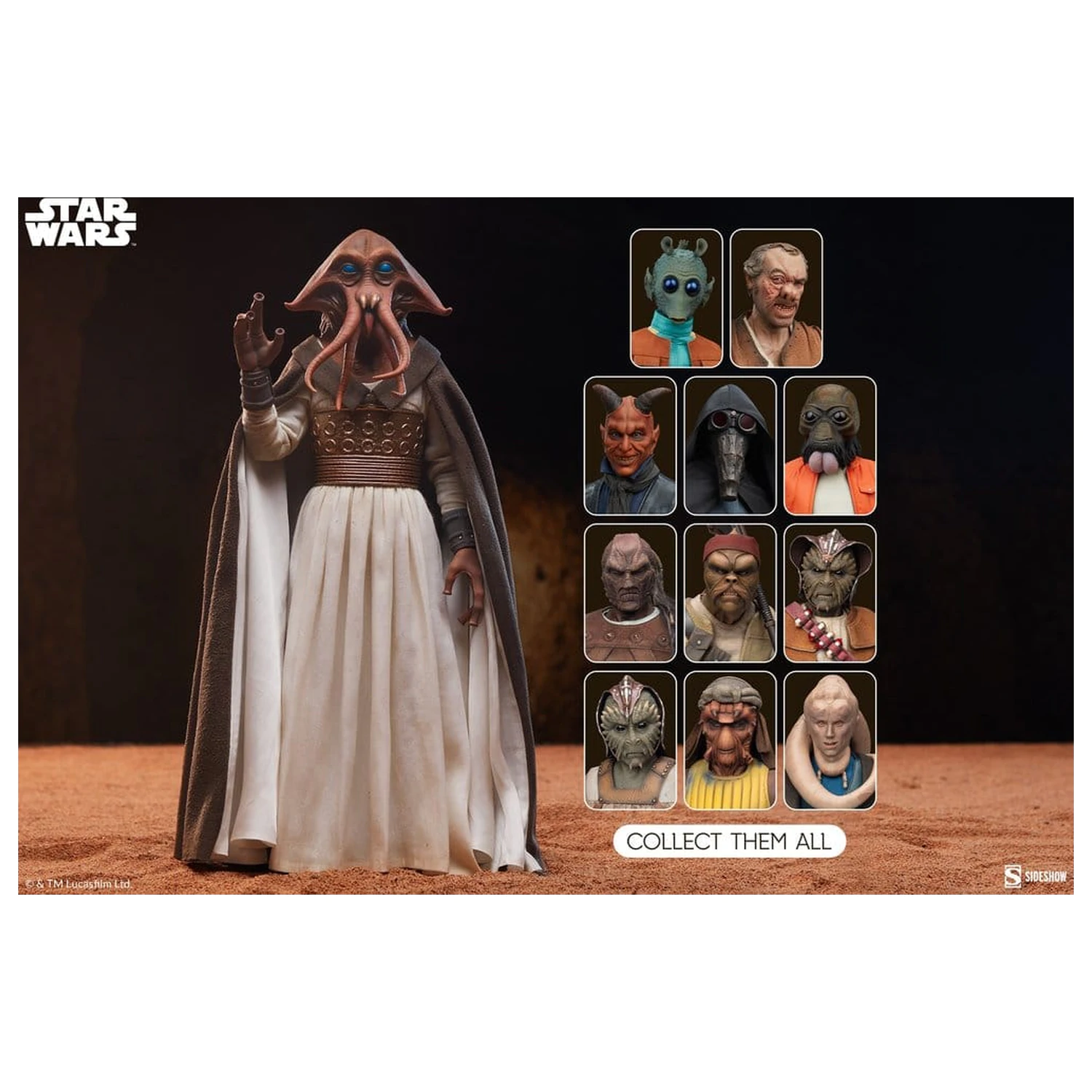 Star Wars Akcijska figura 1/6 Tessek 32 cm fotografija proizvoda