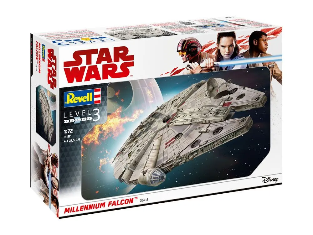 Star Wars komplet modela 1/72 Millennium Falcon 38 cm fotografija proizvoda