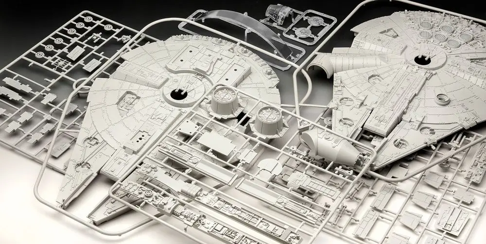 Star Wars komplet modela 1/72 Millennium Falcon 38 cm fotografija proizvoda