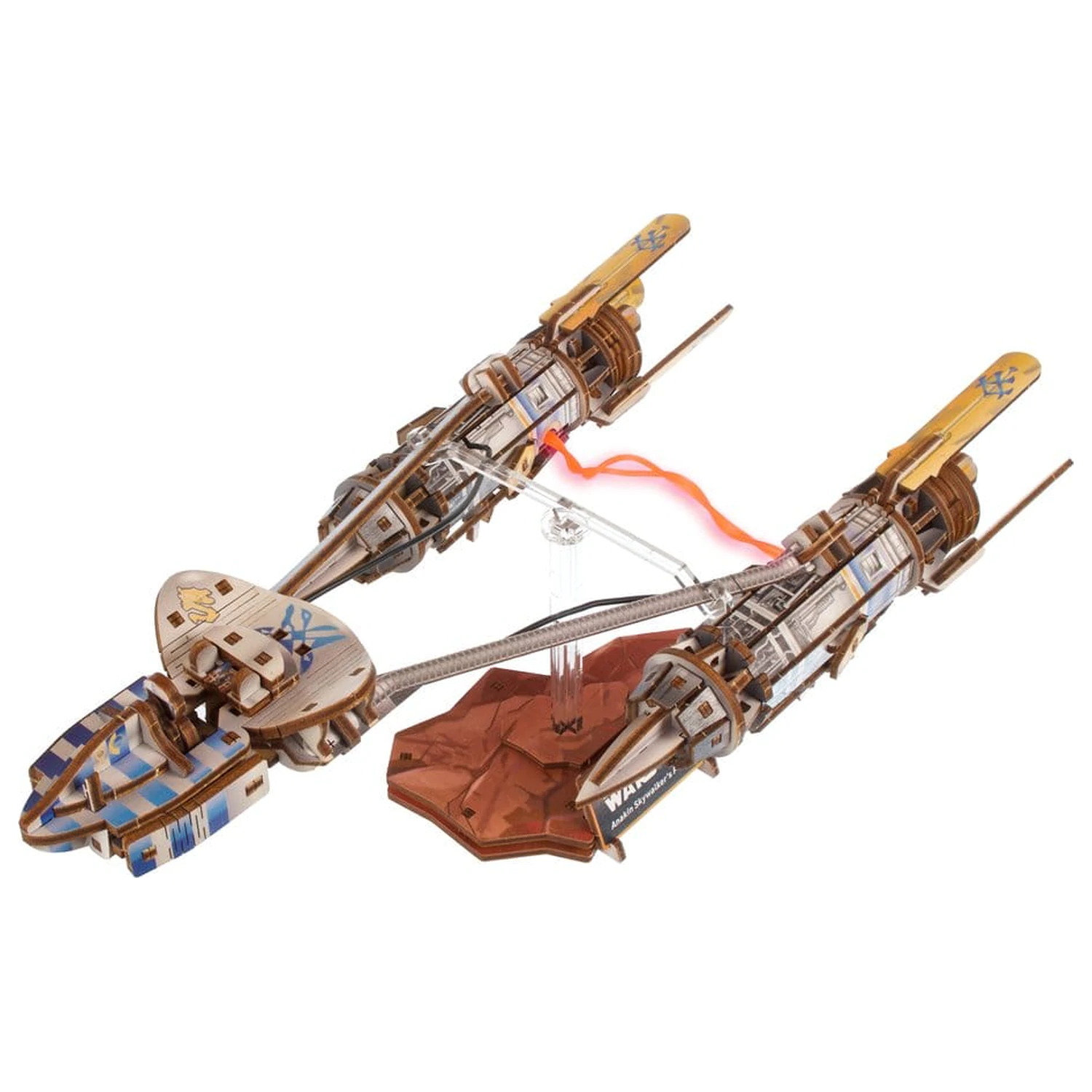 Star Wars 3D Drvena Slagalica Anakin Skywalker's Podracer fotografija proizvoda