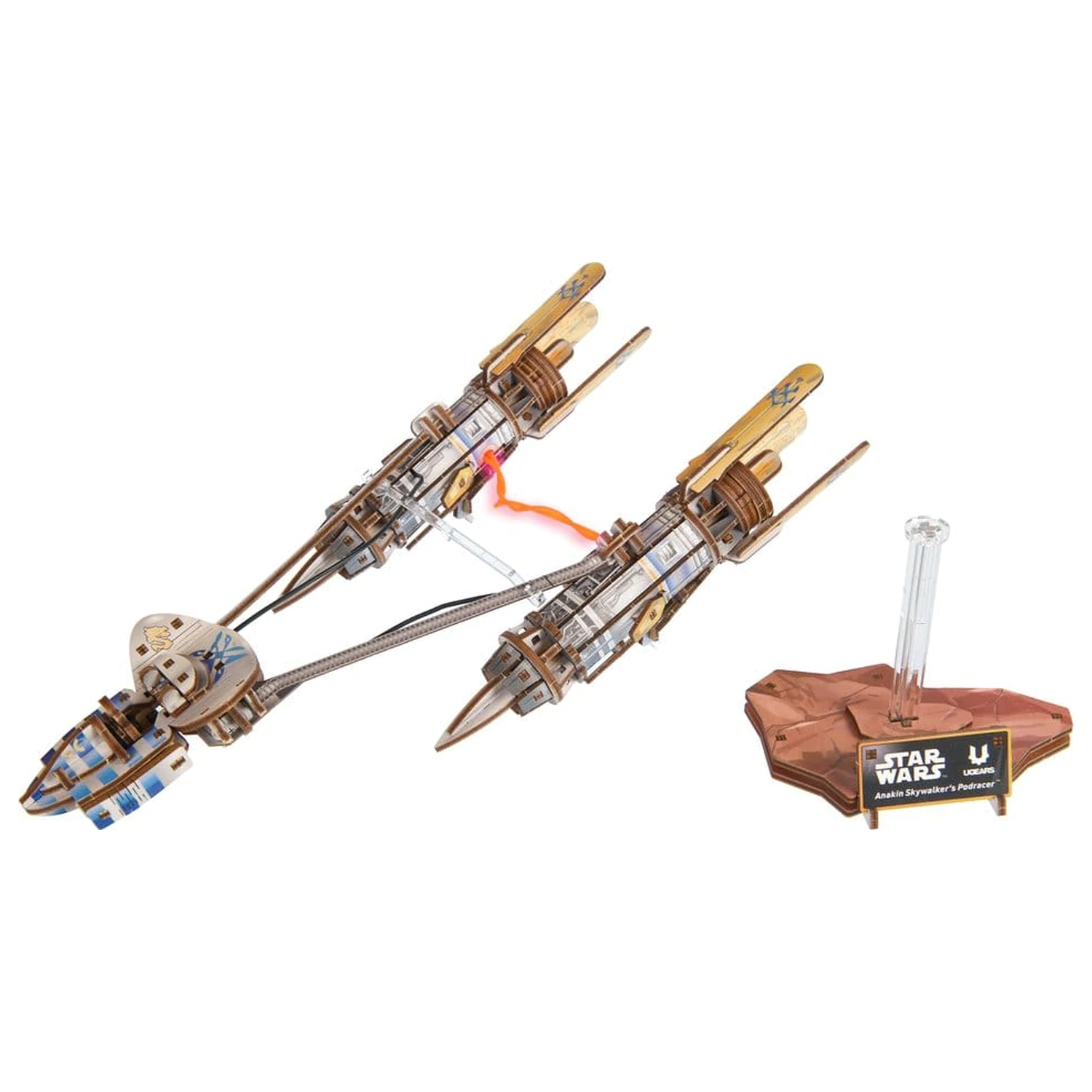 Star Wars 3D Drvena Slagalica Anakin Skywalker's Podracer fotografija proizvoda