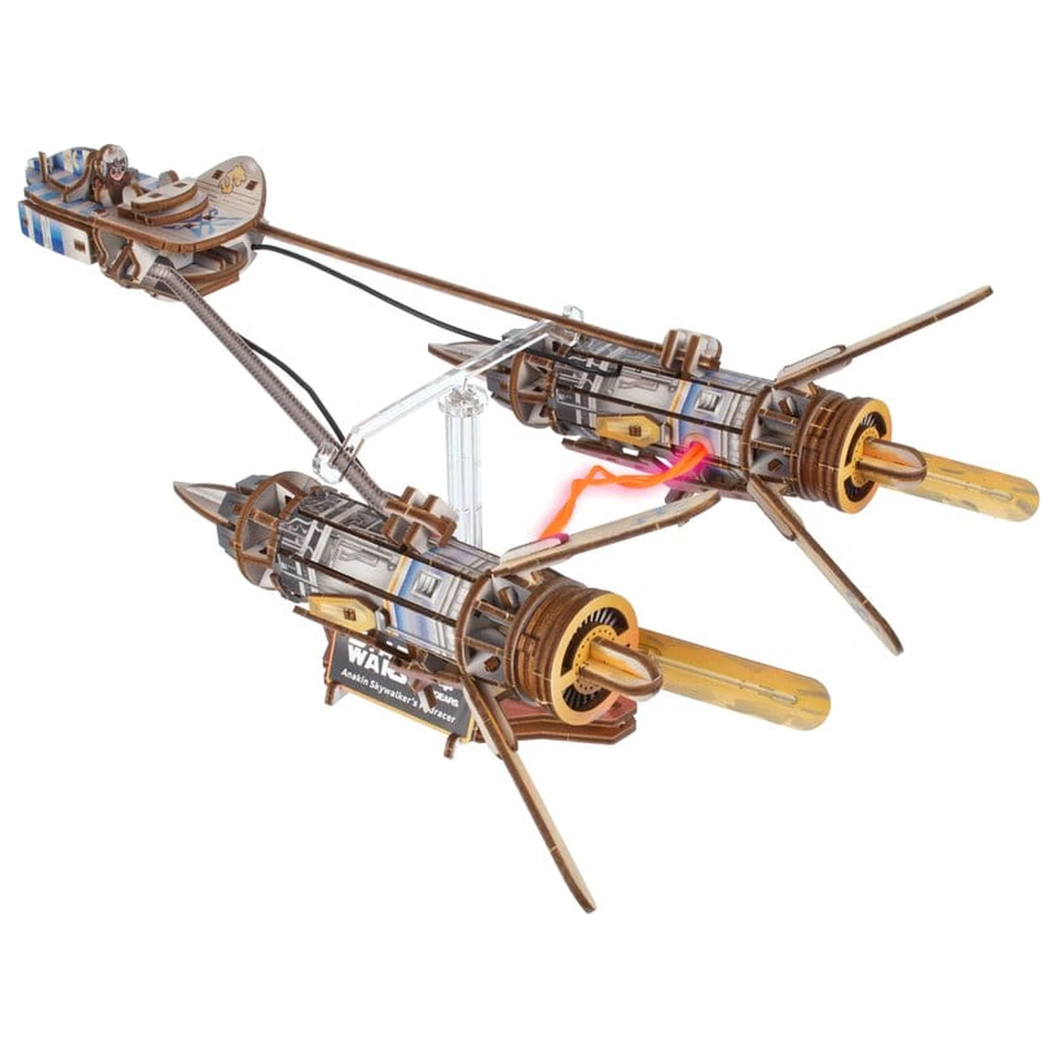 Star Wars 3D Drvena Slagalica Anakin Skywalker's Podracer fotografija proizvoda