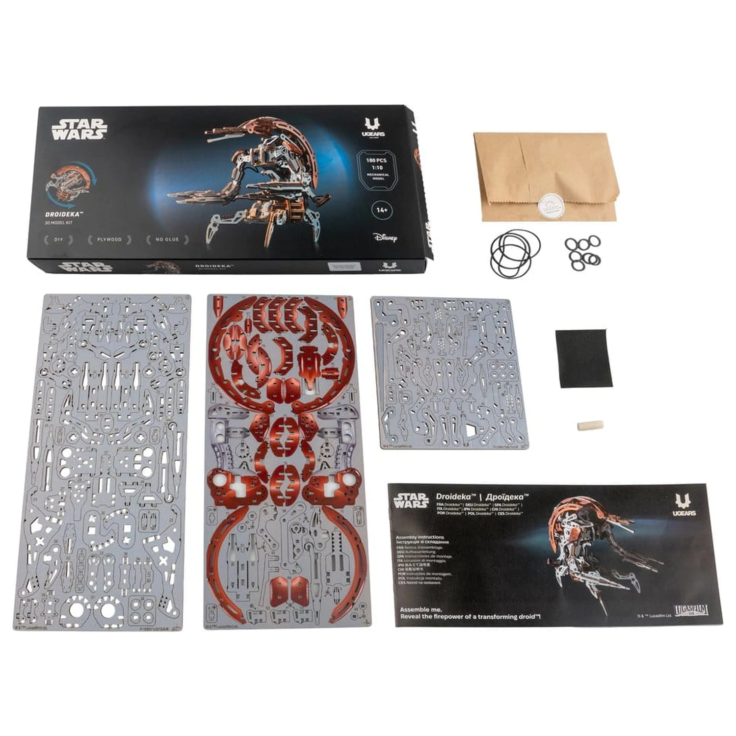 Star Wars 3D Drvena Slagalica Droideka fotografija proizvoda