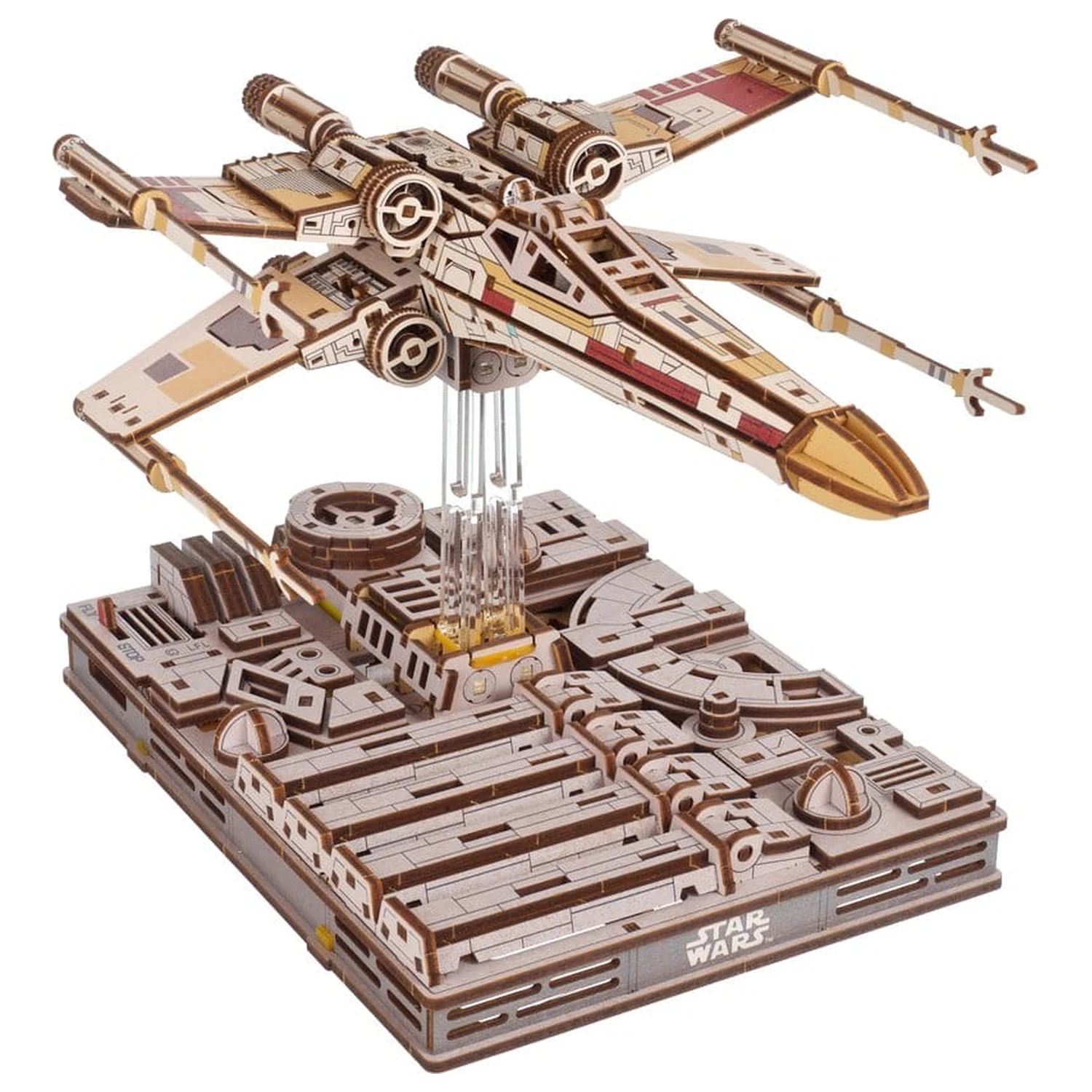 Star Wars 3D drvena slagalica X-Wing Starfighter Lukea Skywalkera fotografija proizvoda