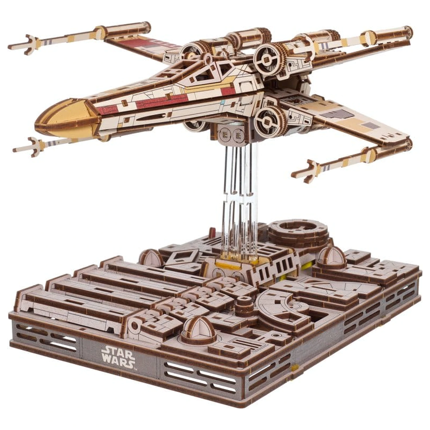 Star Wars 3D drvena slagalica X-Wing Starfighter Lukea Skywalkera fotografija proizvoda