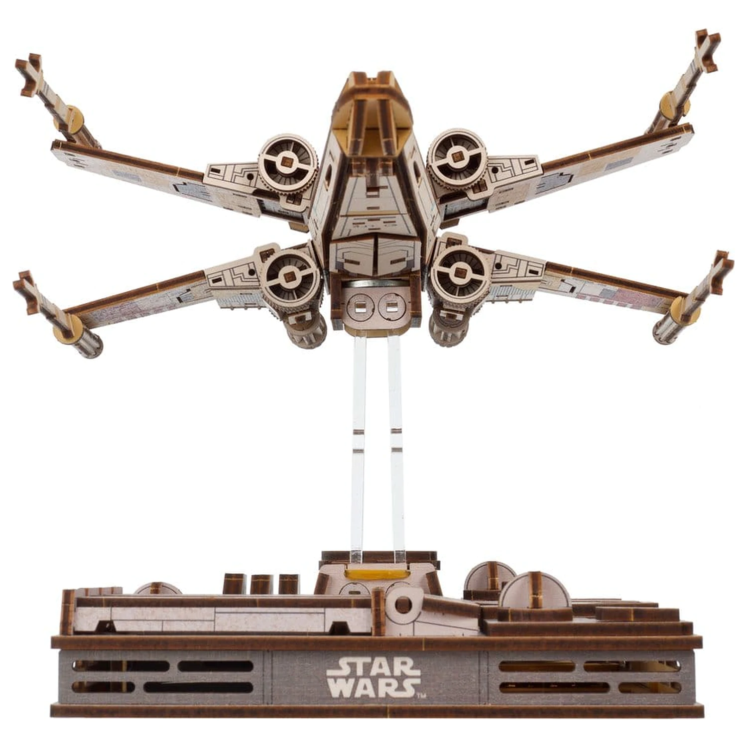 Star Wars 3D drvena slagalica X-Wing Starfighter Lukea Skywalkera fotografija proizvoda