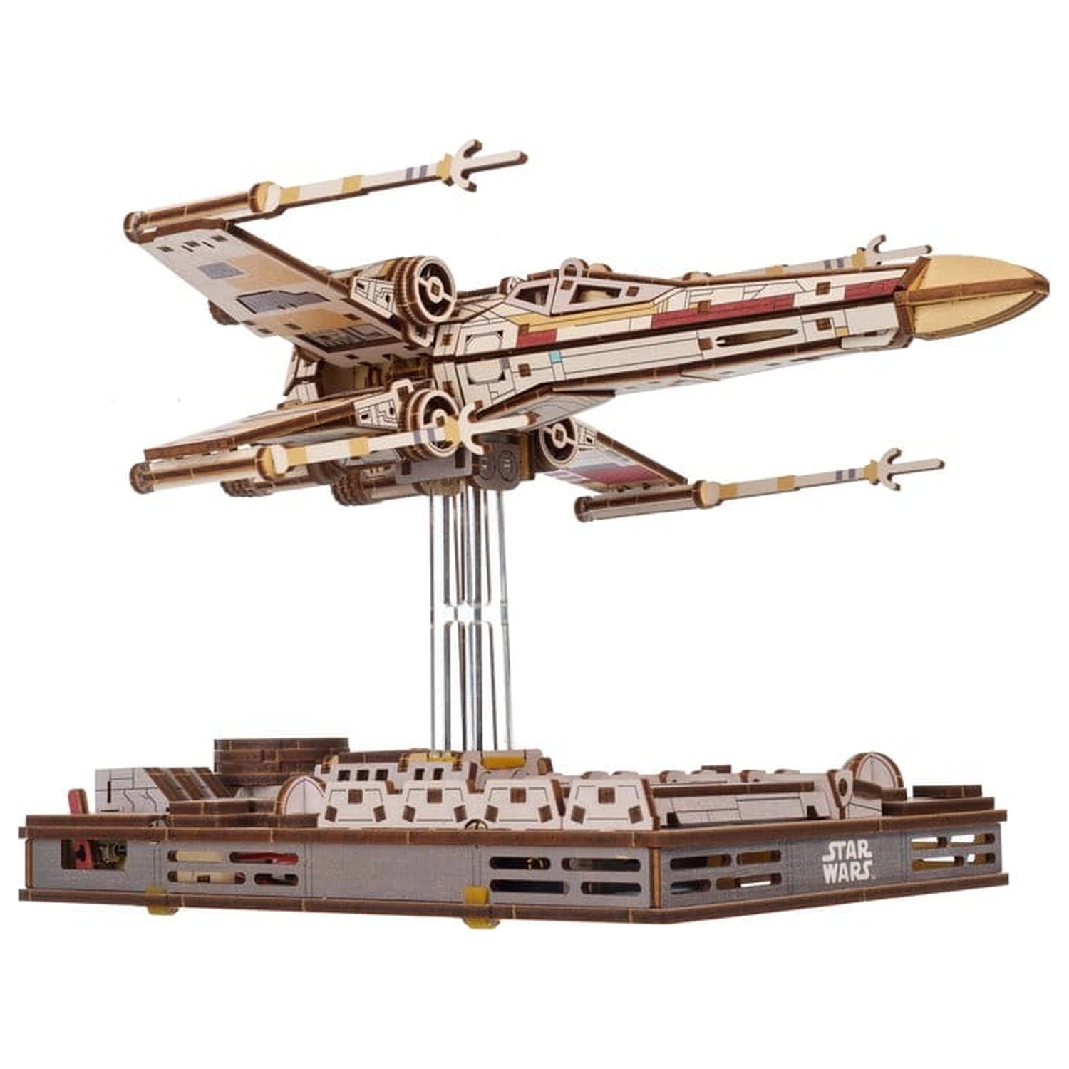 Star Wars 3D drvena slagalica X-Wing Starfighter Lukea Skywalkera fotografija proizvoda