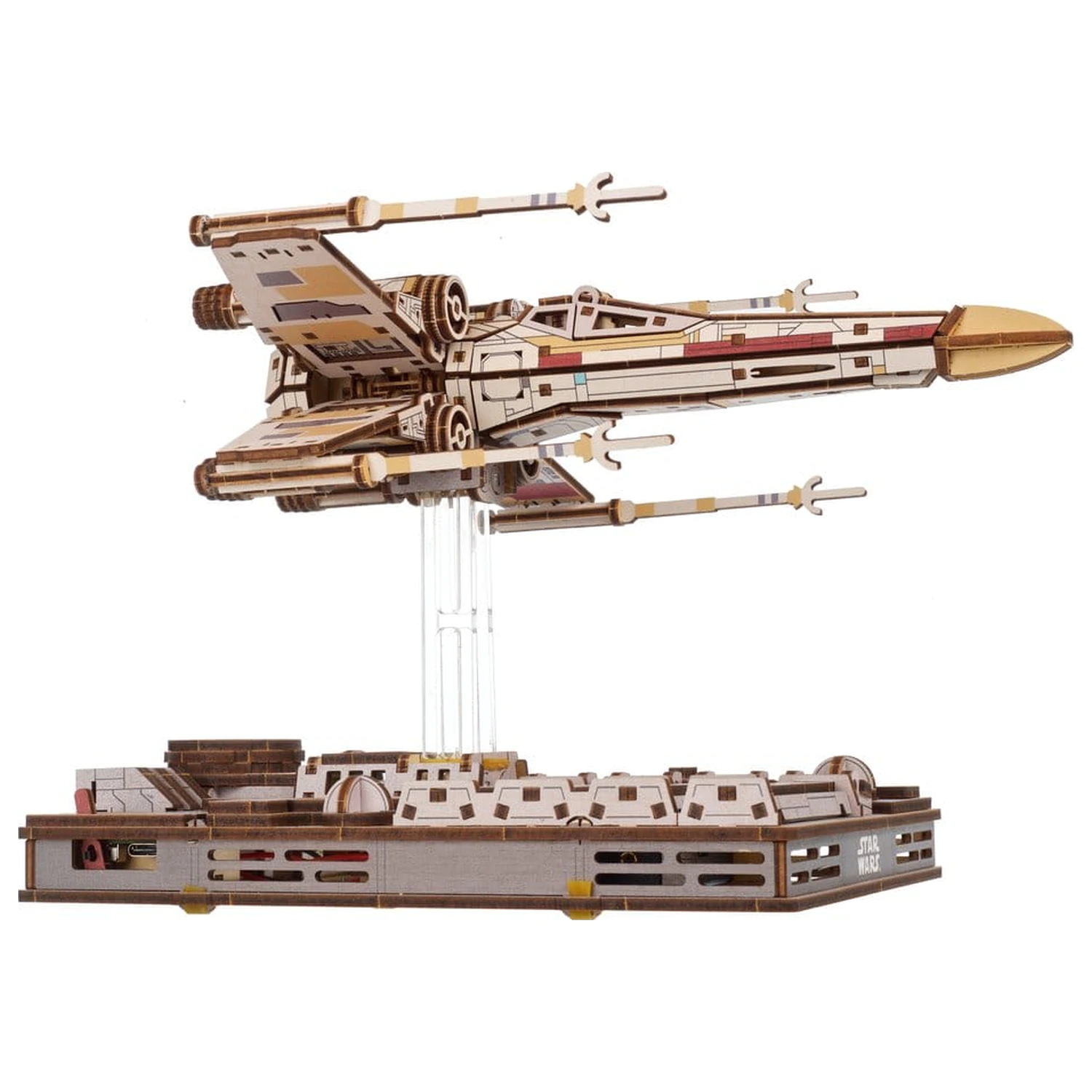 Star Wars 3D drvena slagalica X-Wing Starfighter Lukea Skywalkera fotografija proizvoda