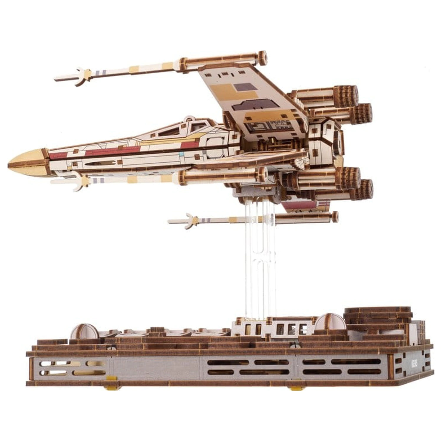 Star Wars 3D drvena slagalica X-Wing Starfighter Lukea Skywalkera fotografija proizvoda