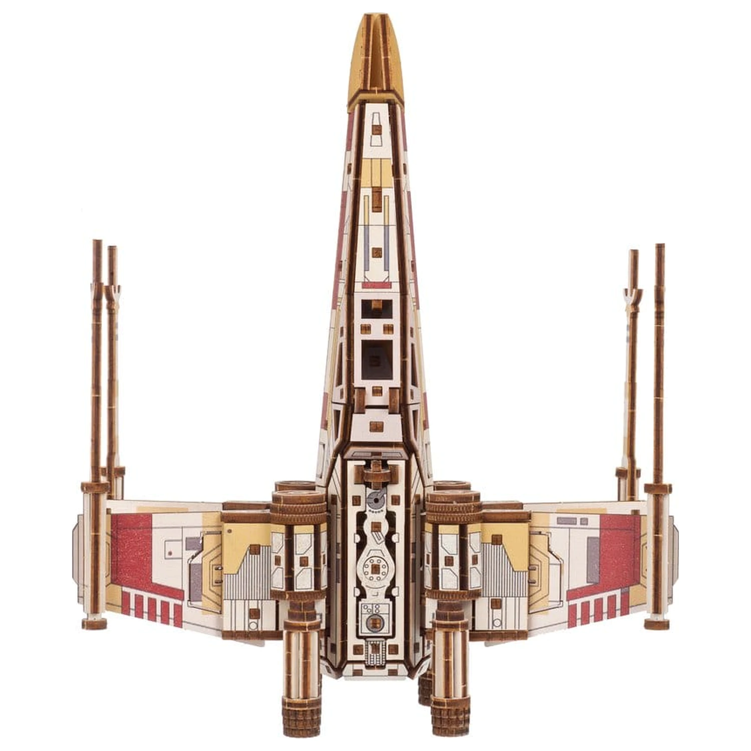 Star Wars 3D drvena slagalica X-Wing Starfighter Lukea Skywalkera fotografija proizvoda