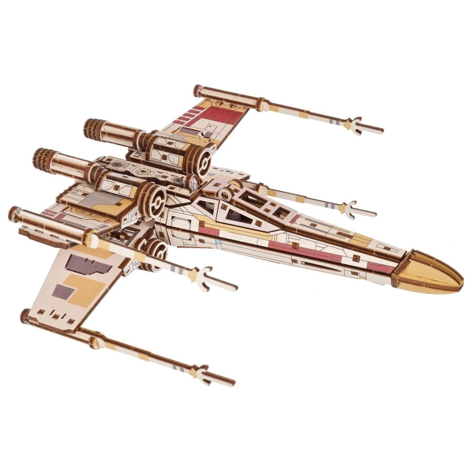 Star Wars 3D drvena slagalica X-Wing Starfighter Lukea Skywalkera fotografija proizvoda