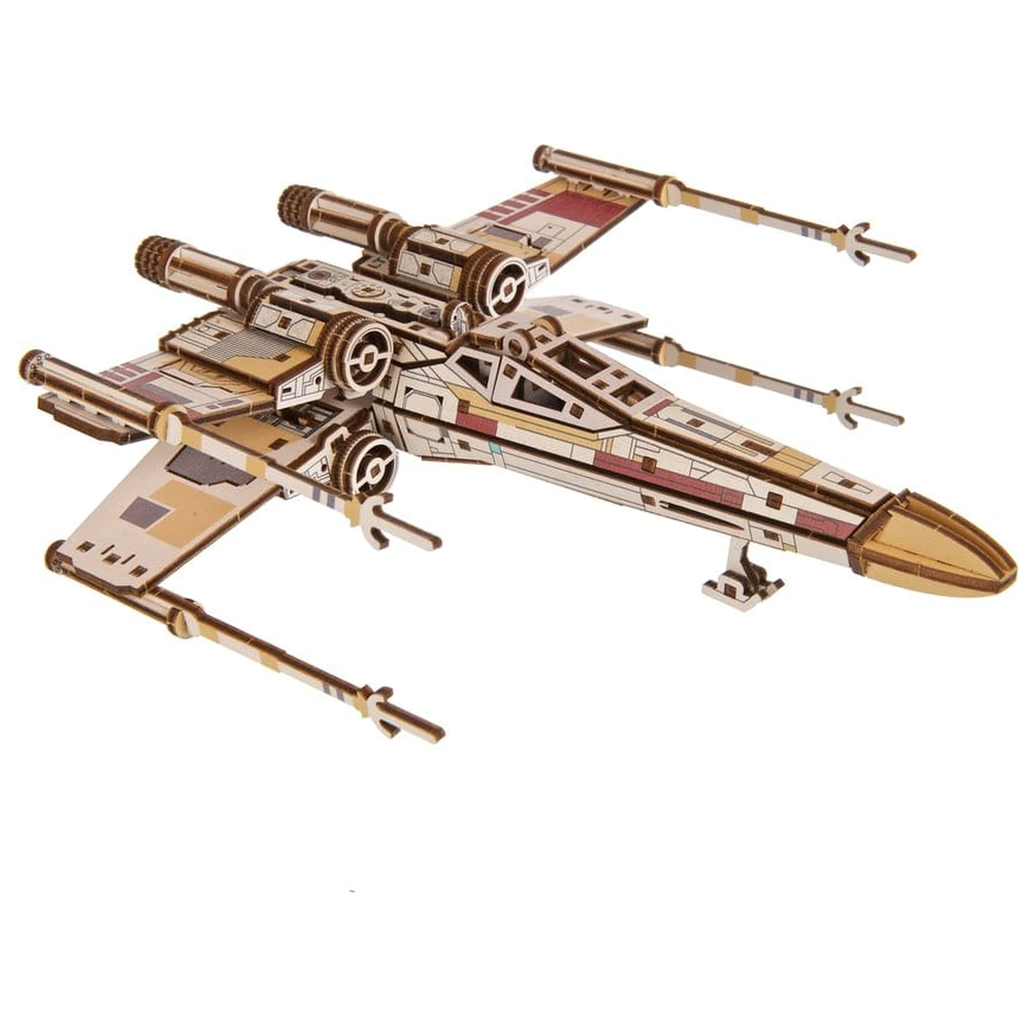 Star Wars 3D drvena slagalica X-Wing Starfighter Lukea Skywalkera fotografija proizvoda