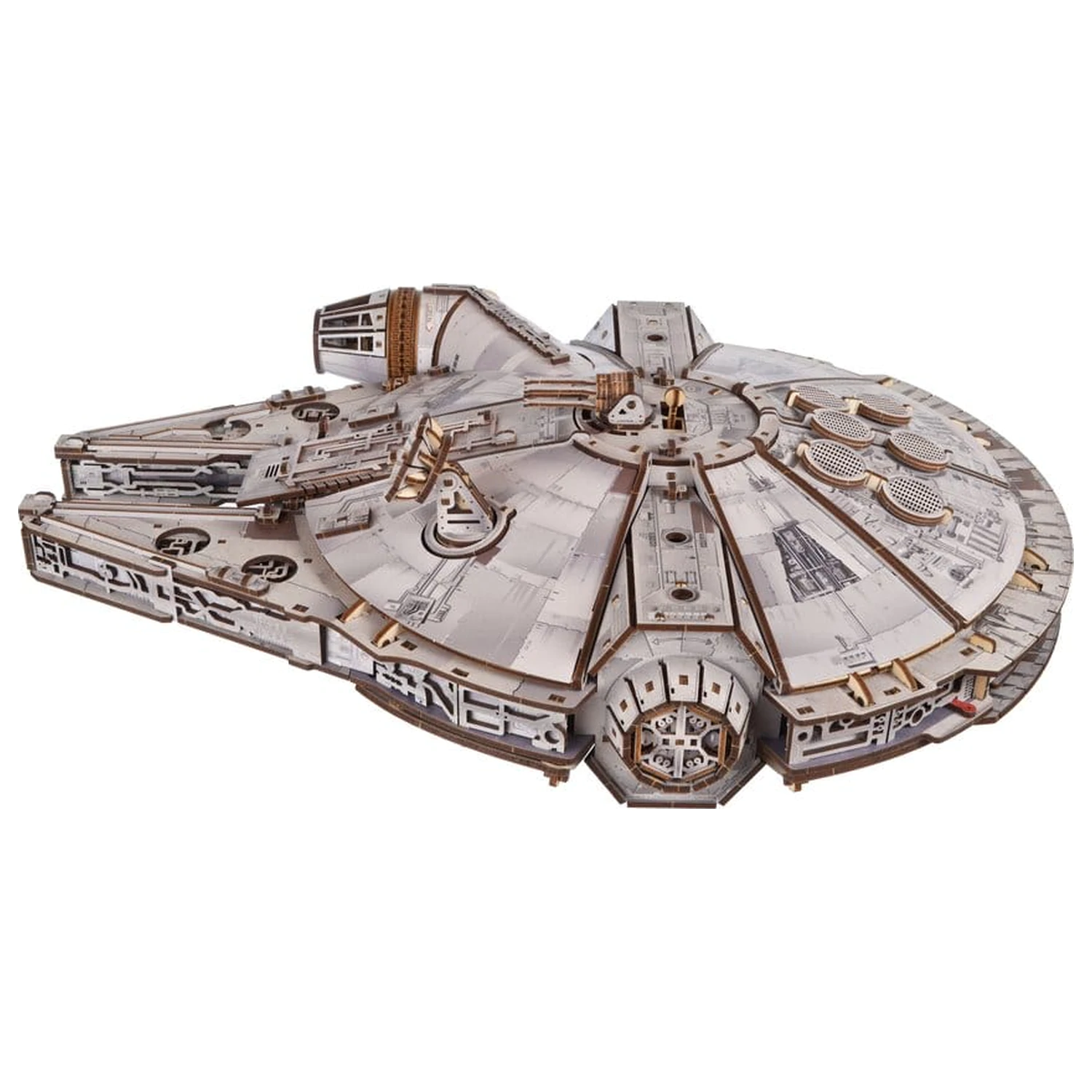 Star Wars 3D drvena slagalica Millennium Falcon fotografija proizvoda