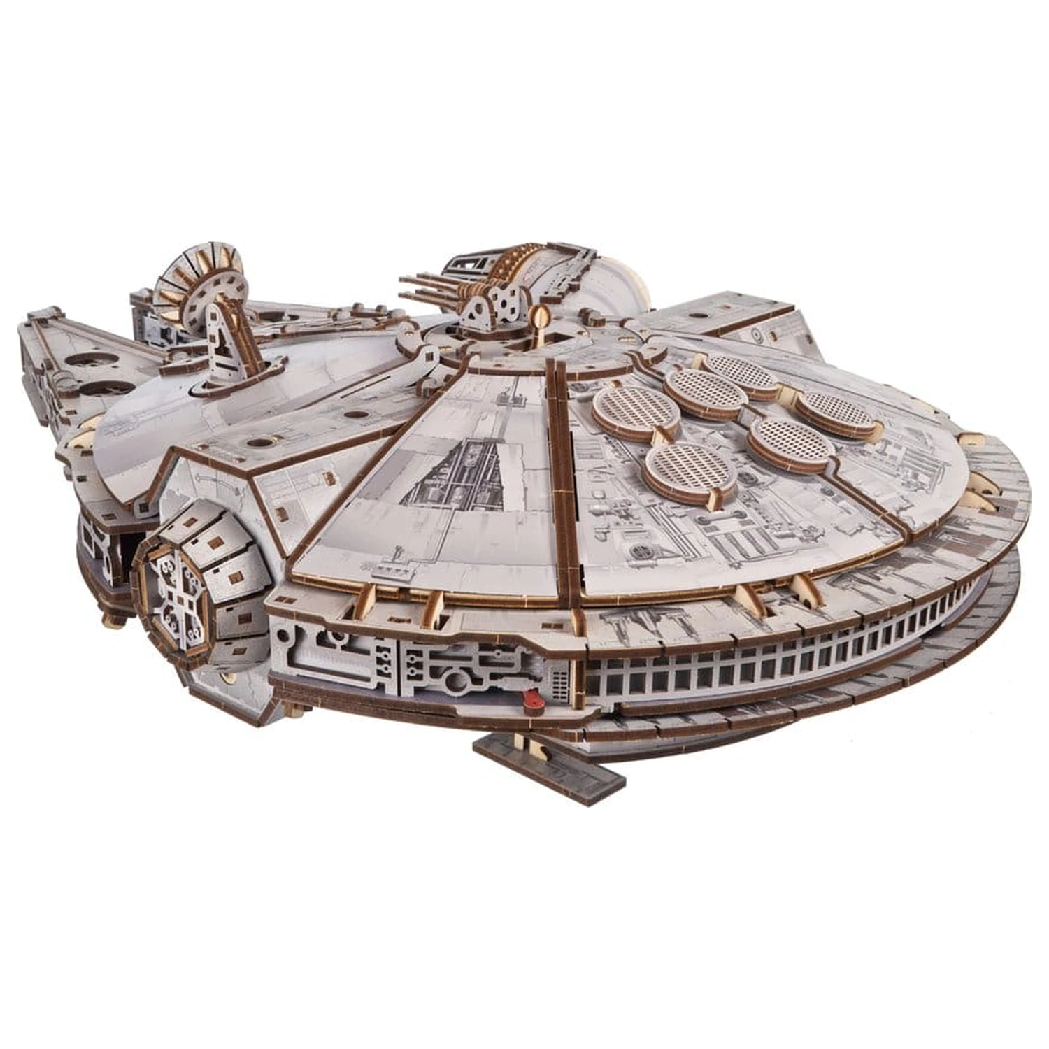 Star Wars 3D drvena slagalica Millennium Falcon fotografija proizvoda