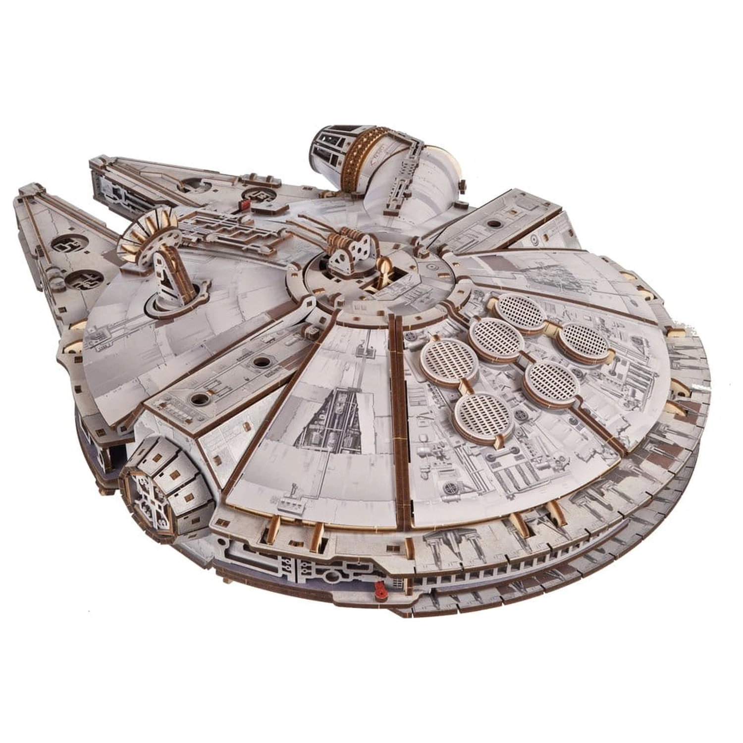 Star Wars 3D drvena slagalica Millennium Falcon fotografija proizvoda