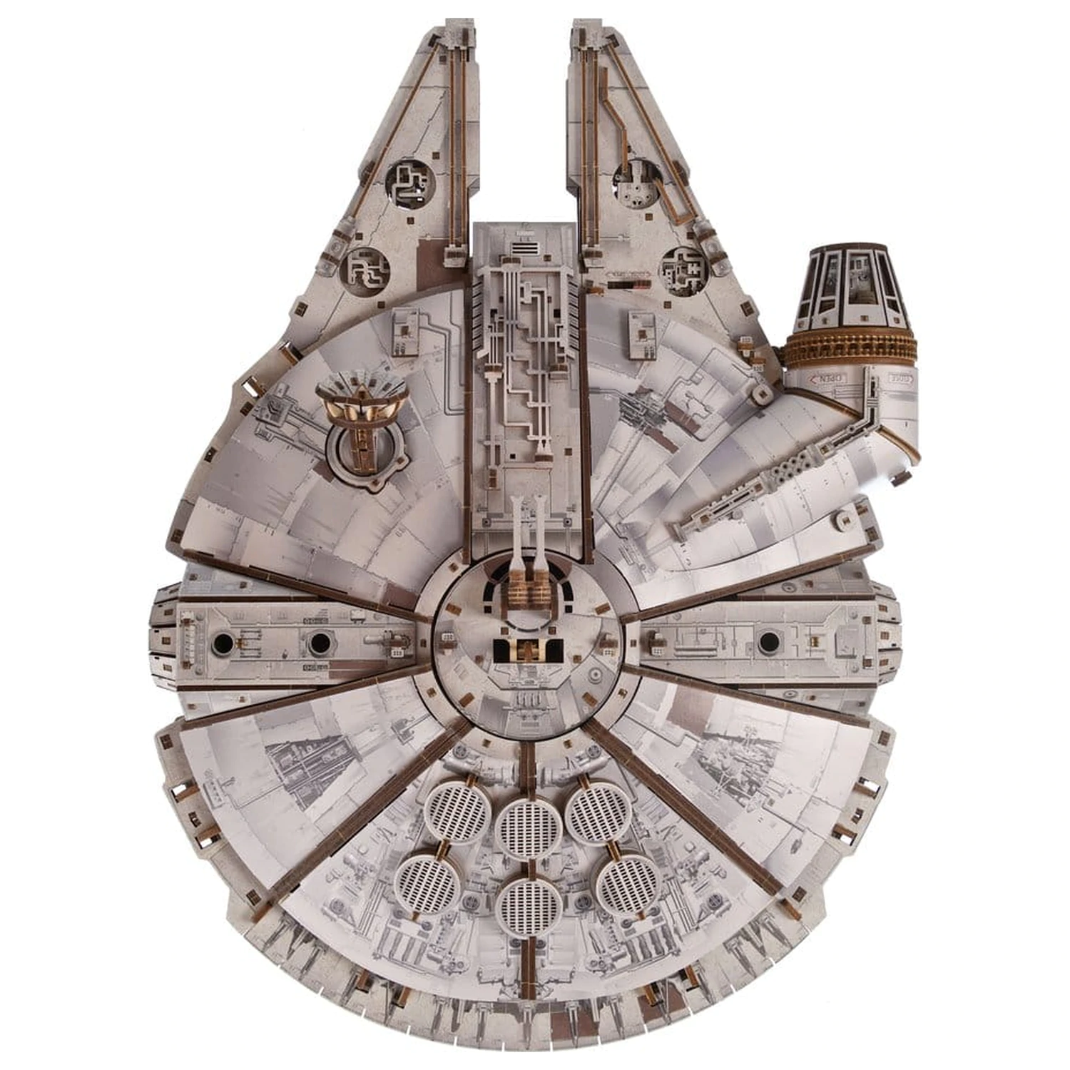 Star Wars 3D drvena slagalica Millennium Falcon fotografija proizvoda
