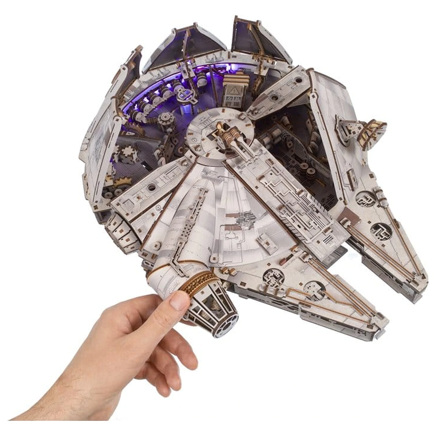 Star Wars 3D drvena slagalica Millennium Falcon fotografija proizvoda