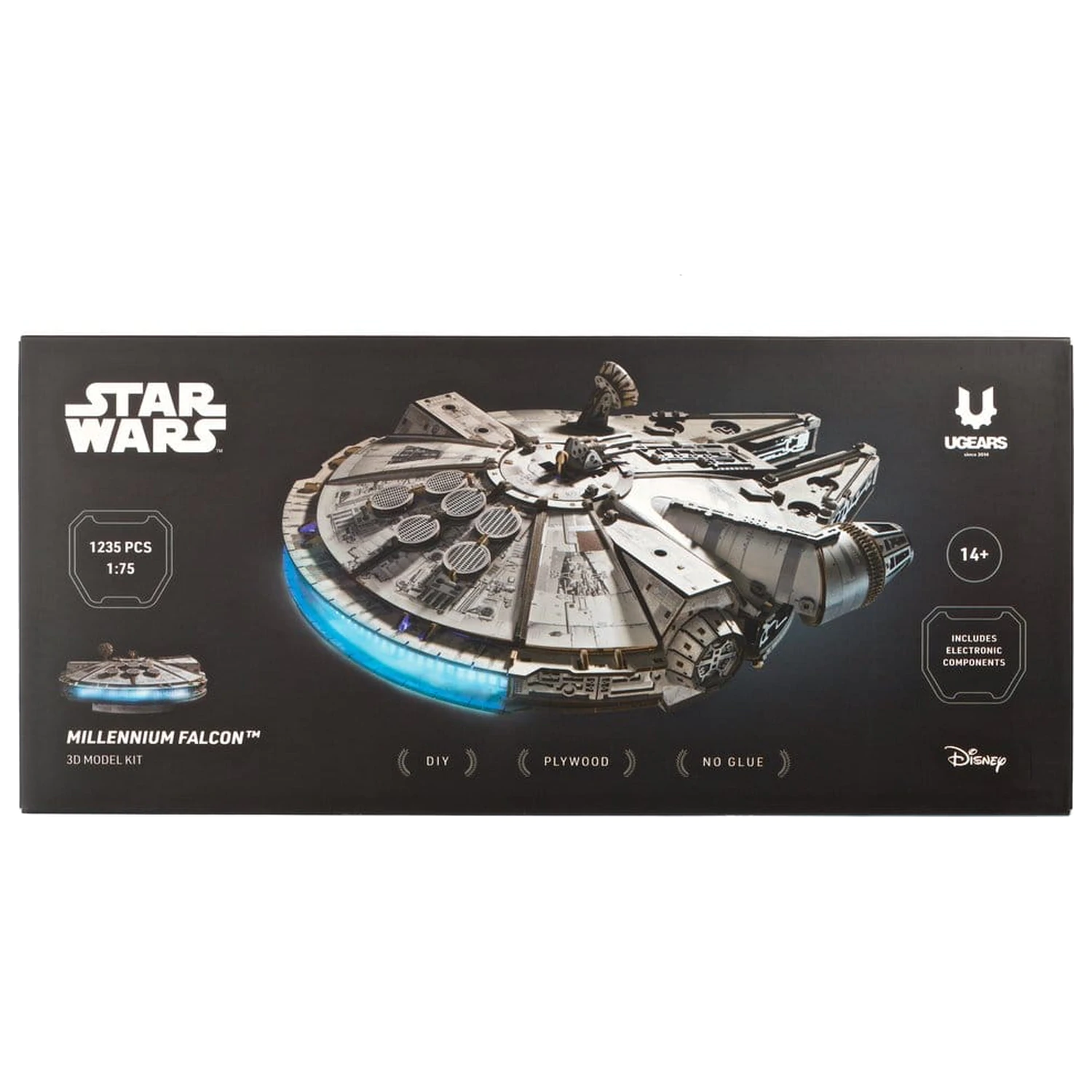 Star Wars 3D drvena slagalica Millennium Falcon fotografija proizvoda
