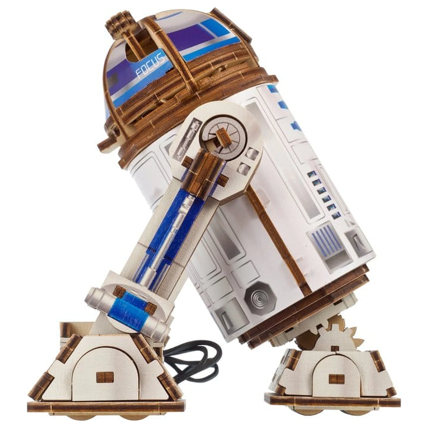 Star Wars 3D drvena slagalica R2-D2 fotografija proizvoda
