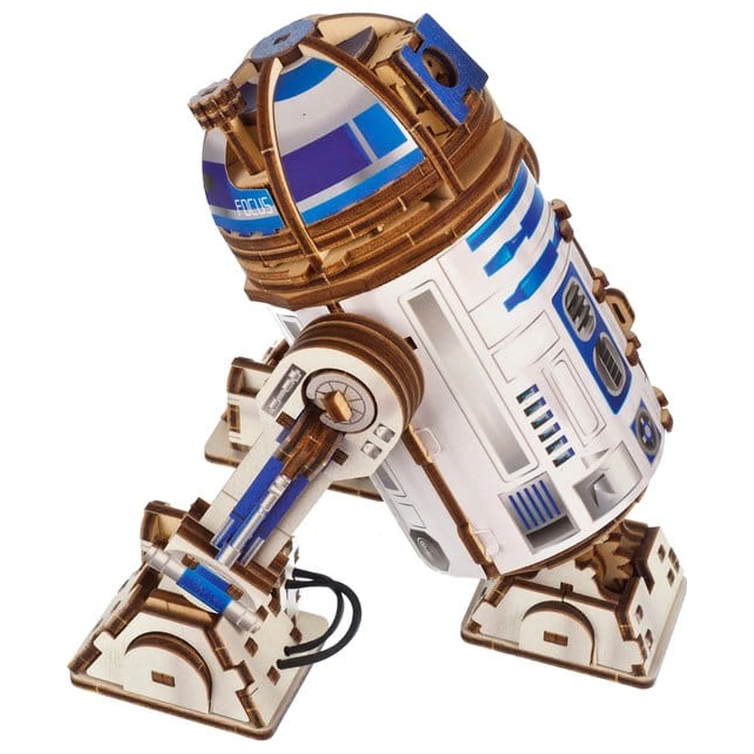 Star Wars 3D drvena slagalica R2-D2 fotografija proizvoda