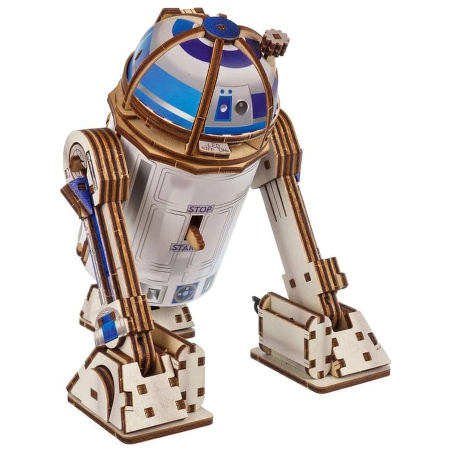 Star Wars 3D drvena slagalica R2-D2 fotografija proizvoda