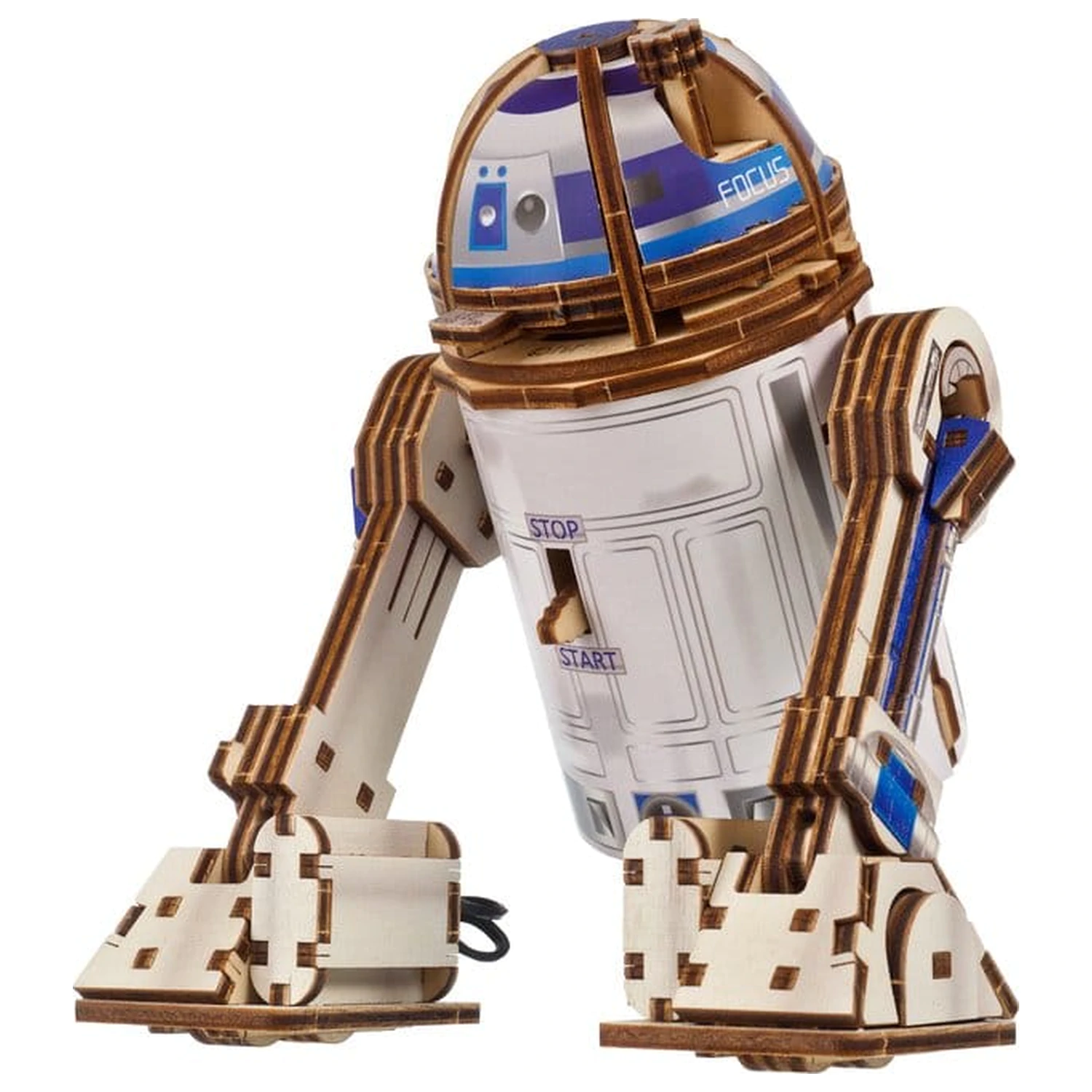 Star Wars 3D drvena slagalica R2-D2 fotografija proizvoda