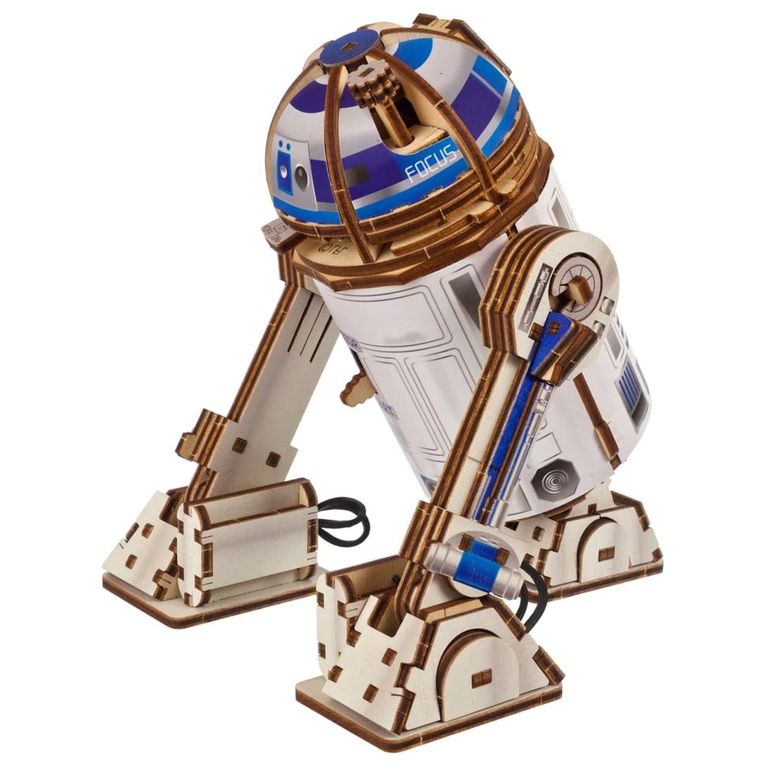 Star Wars 3D drvena slagalica R2-D2 fotografija proizvoda