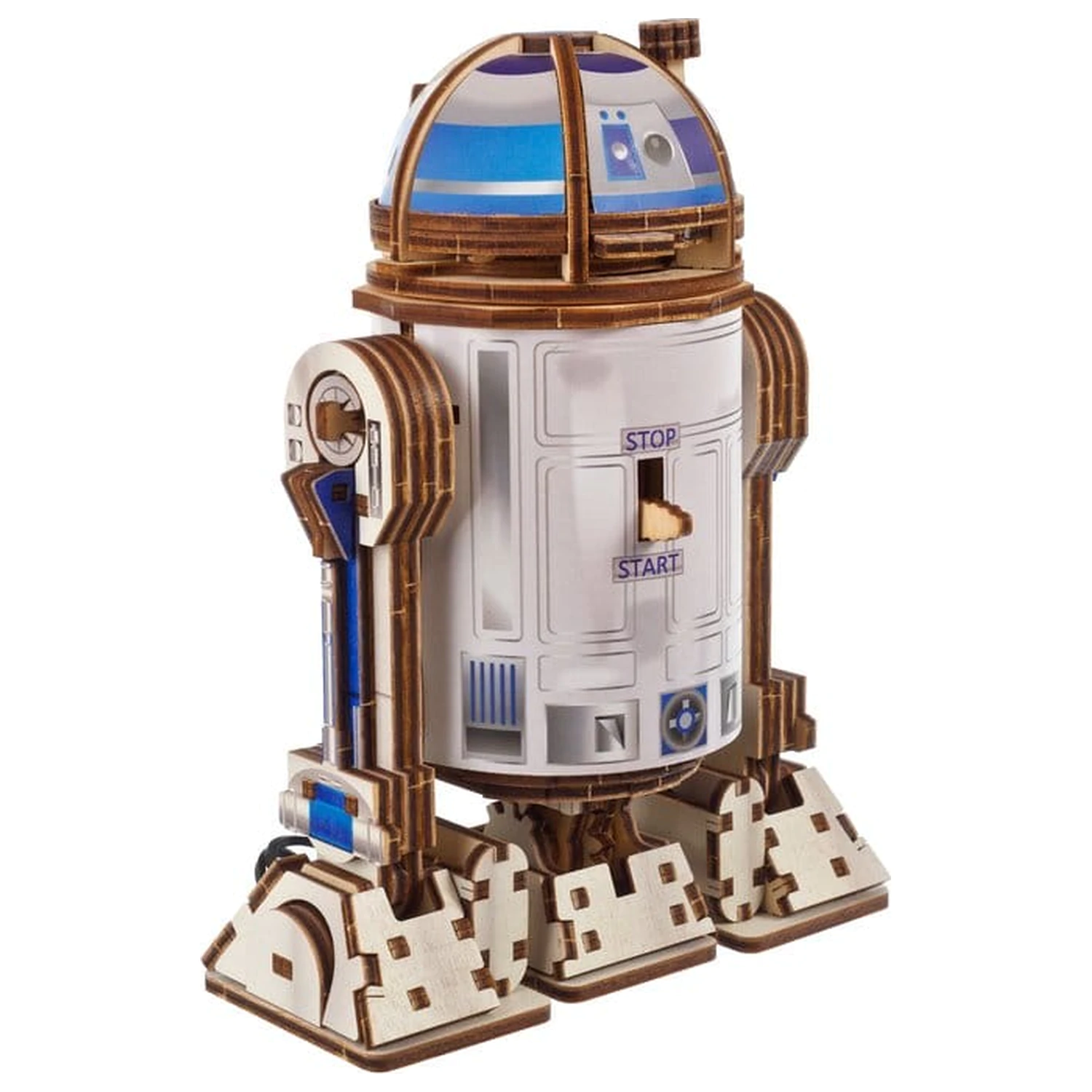 Star Wars 3D drvena slagalica R2-D2 fotografija proizvoda