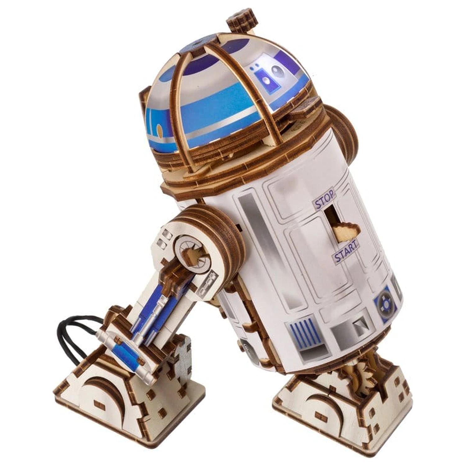 Star Wars 3D drvena slagalica R2-D2 fotografija proizvoda