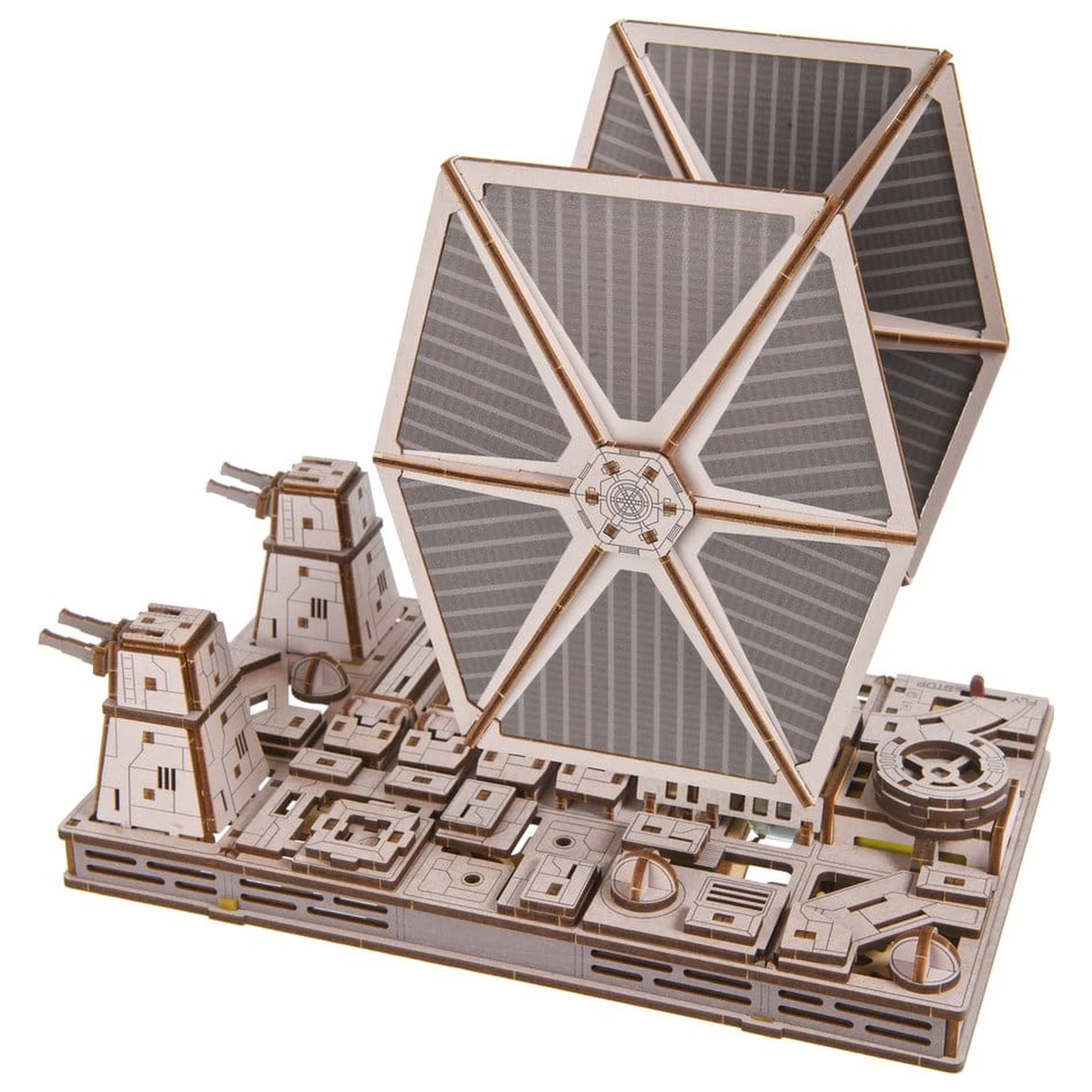 Star Wars 3D drvena slagalica TIE Fighter fotografija proizvoda