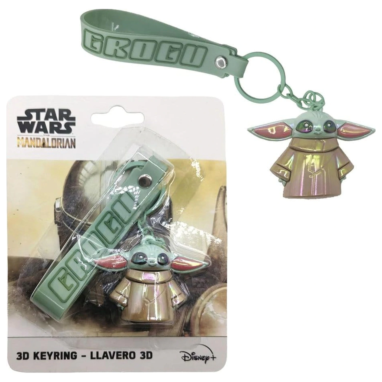 Star Wars 3D privjesak za ključeve The Mandalorian Grogu fotografija proizvoda