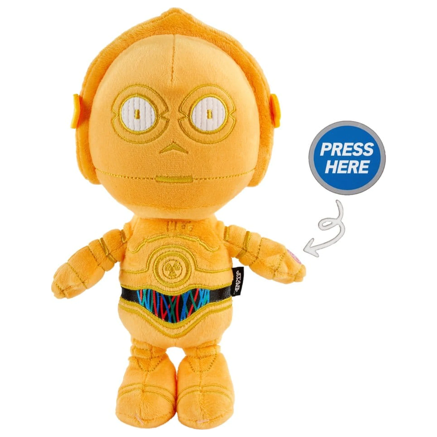 Star Wars 50th plišana figura C-3PO 25 cm fotografija proizvoda