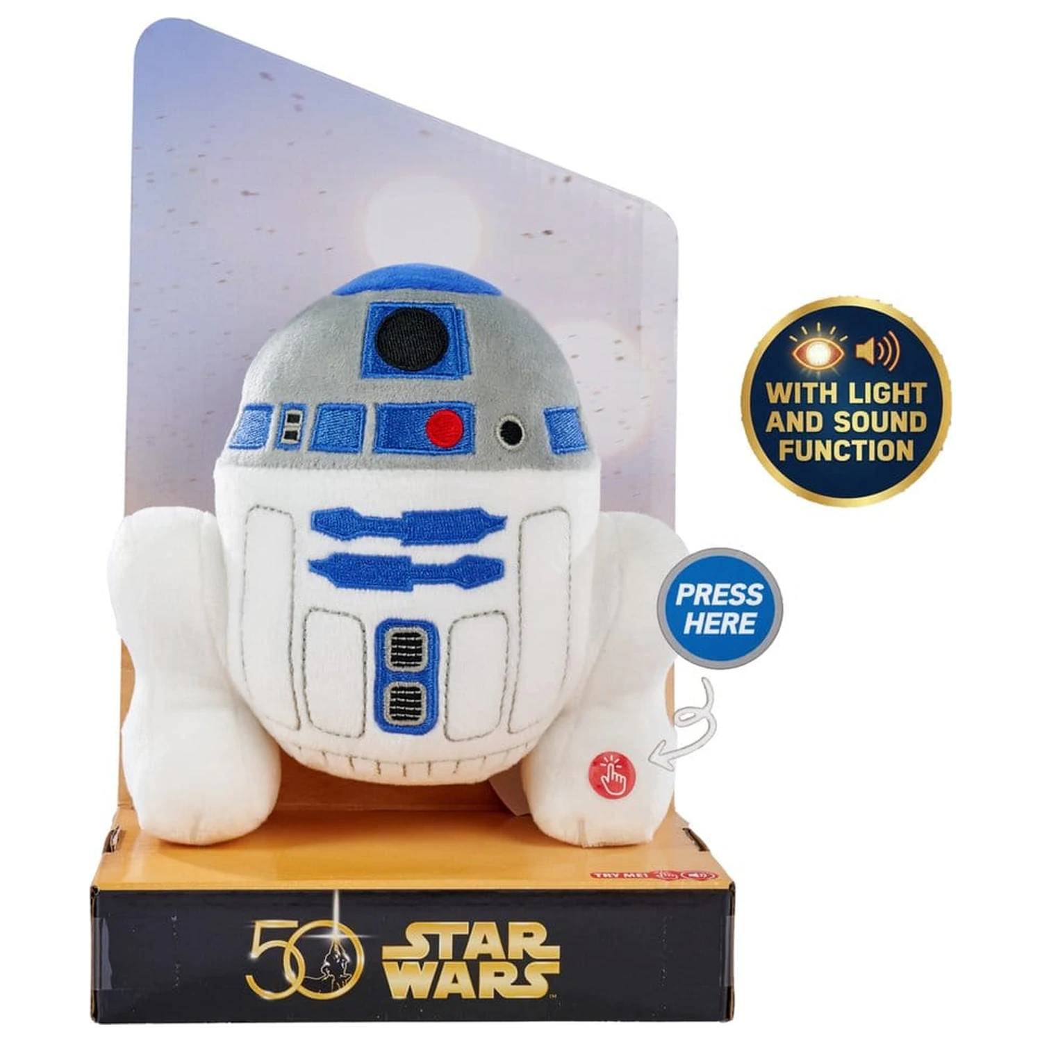 Star Wars 50. Plišana figura R2-D2 16 cm fotografija proizvoda