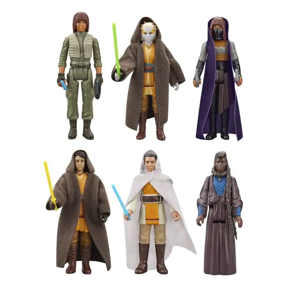 Star Wars: Acolyte Retro Collection figura za akciju, pakiranje od 6 komada, 10 cm fotografija proizvoda