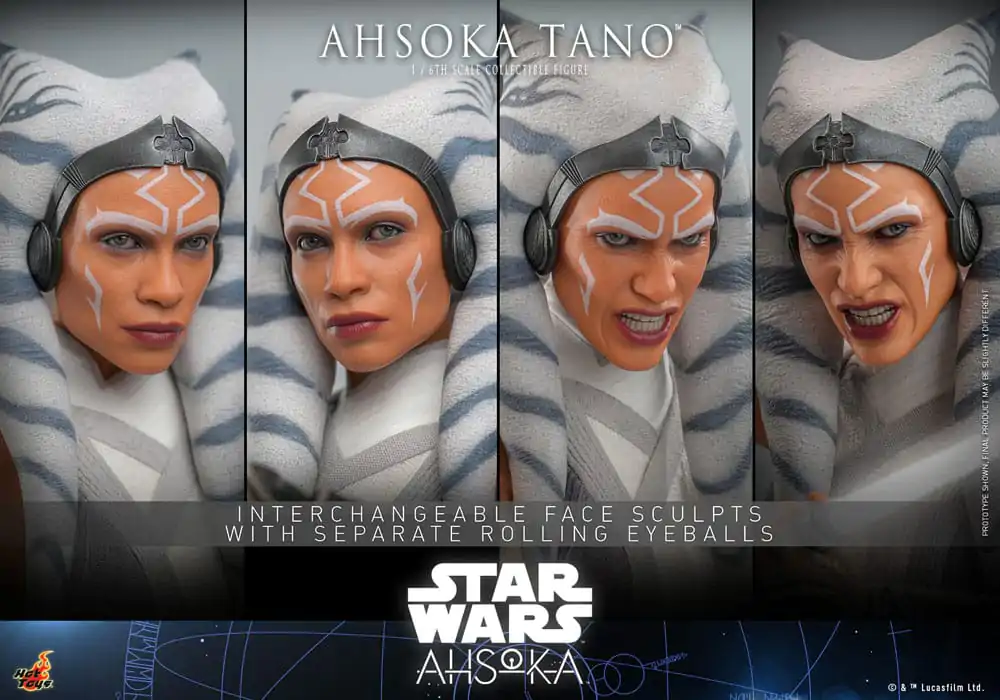 Star Wars: Ahsoka akcijska figura 1/6 Ahsoka Tano 28 cm fotografija proizvoda