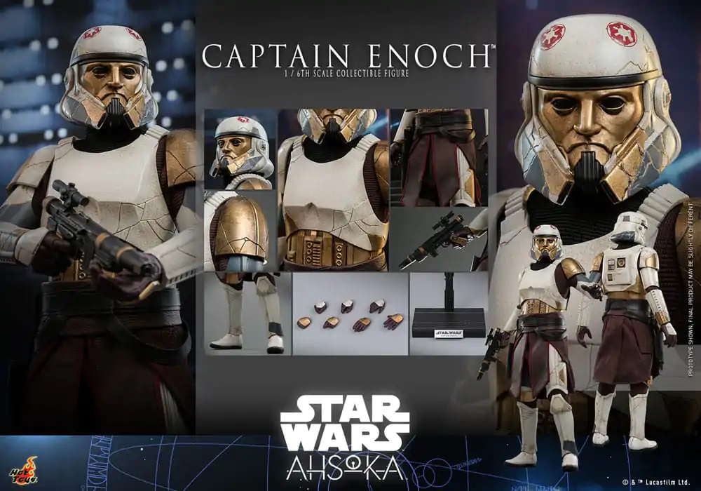 Star Wars: Ahsoka akcijska figura 1/6 Kapetan Enoch 30 cm fotografija proizvoda