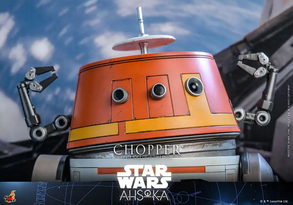 Star Wars: Ahsoka akcijska figura 1/6 Chopper 18 cm fotografija proizvoda