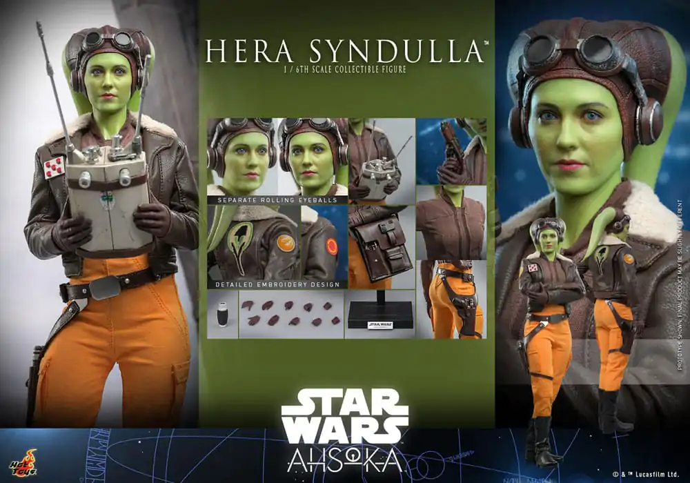 Star Wars: Ahsoka Akcijska figura 1/6 Hera Syndulla 28 cm fotografija proizvoda