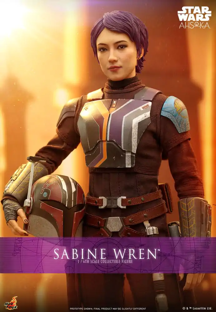 Star Wars: Ahsoka akcijska figura 1/6 Sabine Wren 28 cm fotografija proizvoda