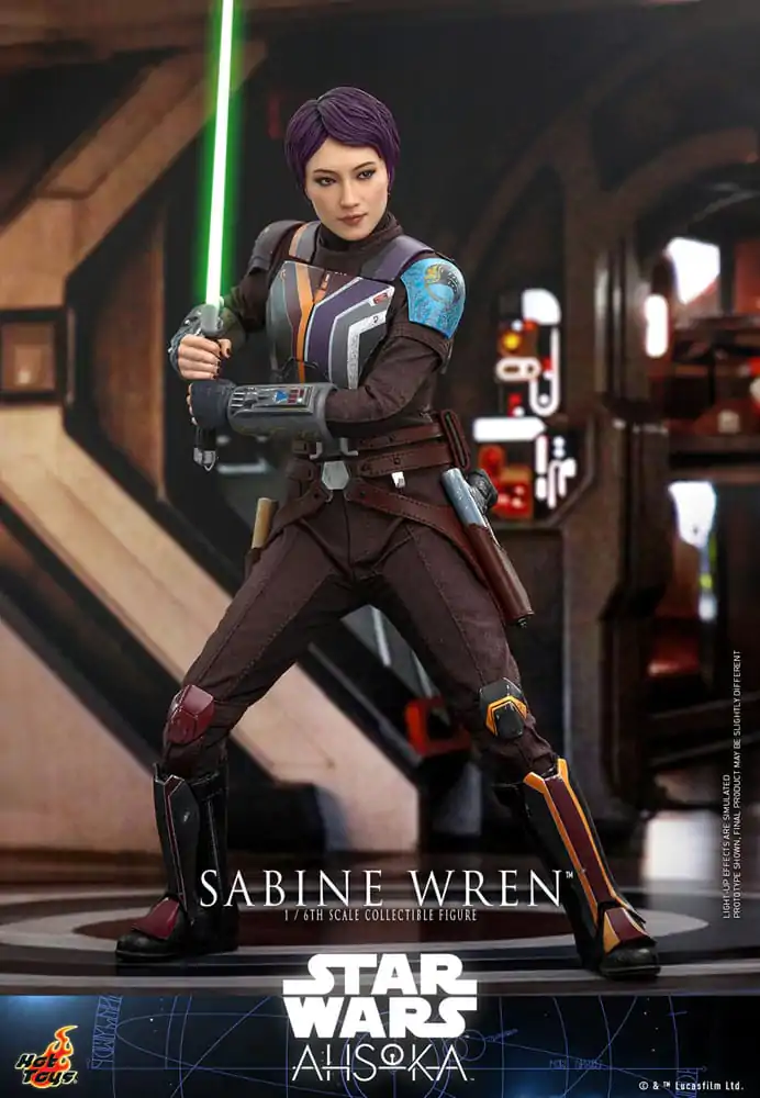 Star Wars: Ahsoka akcijska figura 1/6 Sabine Wren 28 cm fotografija proizvoda