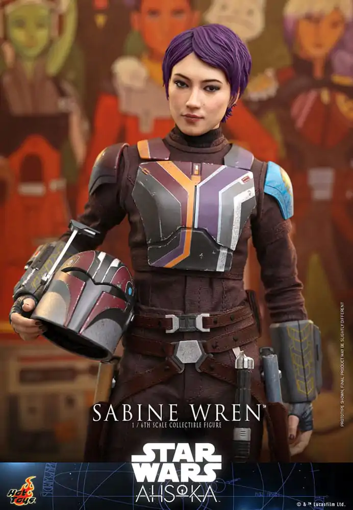 Star Wars: Ahsoka akcijska figura 1/6 Sabine Wren 28 cm fotografija proizvoda