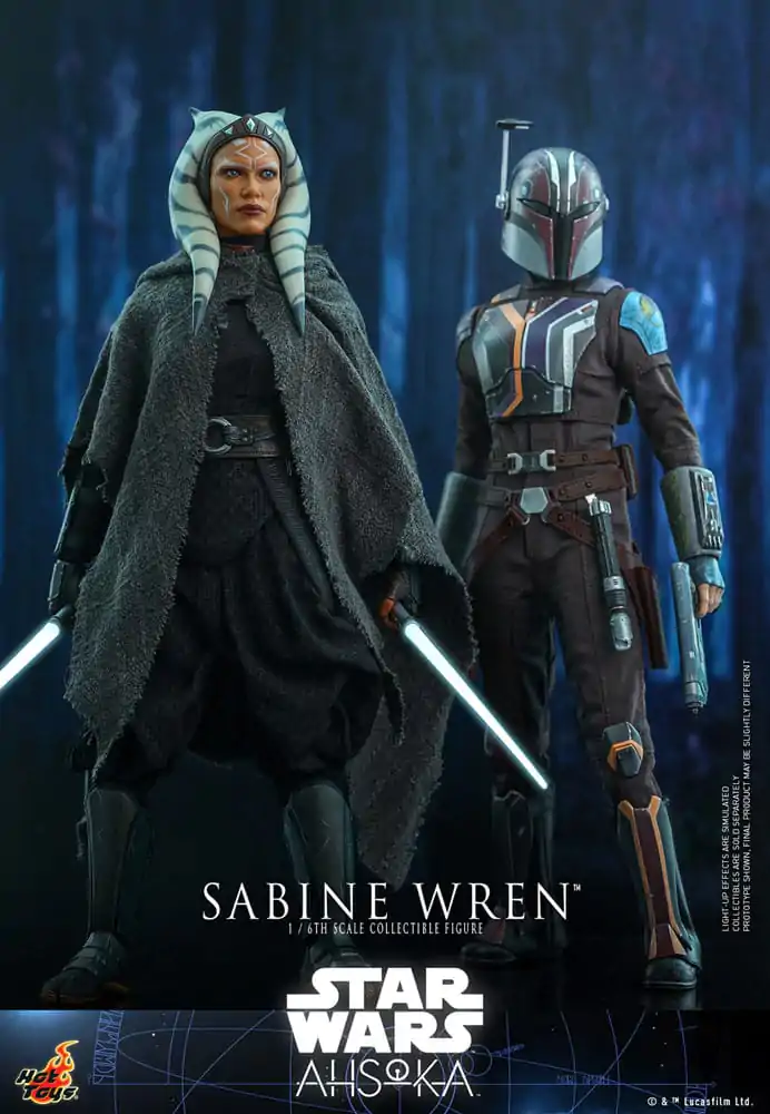 Star Wars: Ahsoka akcijska figura 1/6 Sabine Wren 28 cm fotografija proizvoda