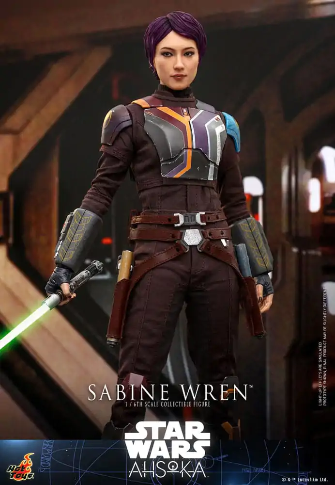Star Wars: Ahsoka akcijska figura 1/6 Sabine Wren 28 cm fotografija proizvoda