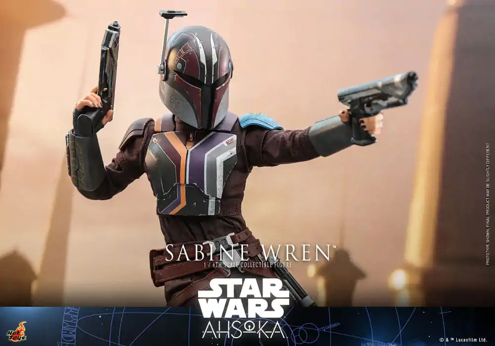 Star Wars: Ahsoka akcijska figura 1/6 Sabine Wren 28 cm fotografija proizvoda